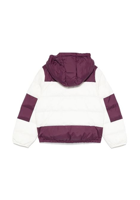 Giubbino imbottito K-WAY KIDS | K6117YWA04WHITEGARDENIA/VIOLETDKPURPL